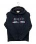中古・古着 GUCCI (グッチ) プルオーバーパーカー ブラック サイズ:S：23000円