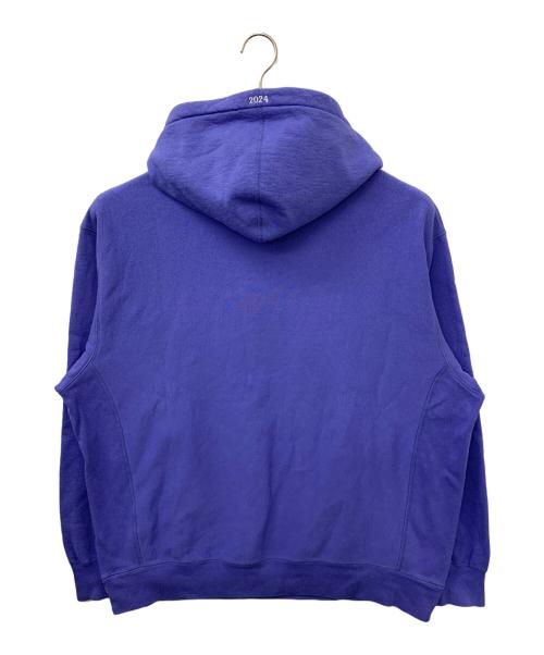 SUPREME（シュプリーム）Supreme (シュプリーム) Futura Logo Hooded Sweatshirt パープル サイズ:XLの古着・服飾アイテム