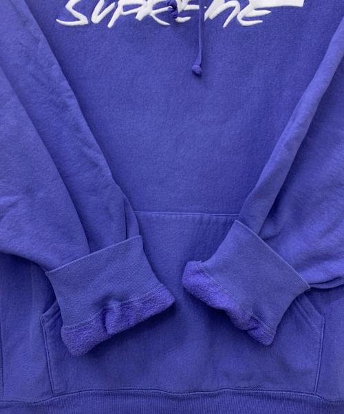 SUPREME（シュプリーム）Supreme (シュプリーム) Futura Logo Hooded Sweatshirt パープル サイズ:XLの古着・服飾アイテム