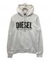 DIESEL（ディーゼル）の古着「プルオーバーパーカー」｜ホワイト