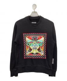 VERSACE JEANS COUTURE（ヴェルサーチ ジーンズクチュール）の古着「スウェット」｜ブラック