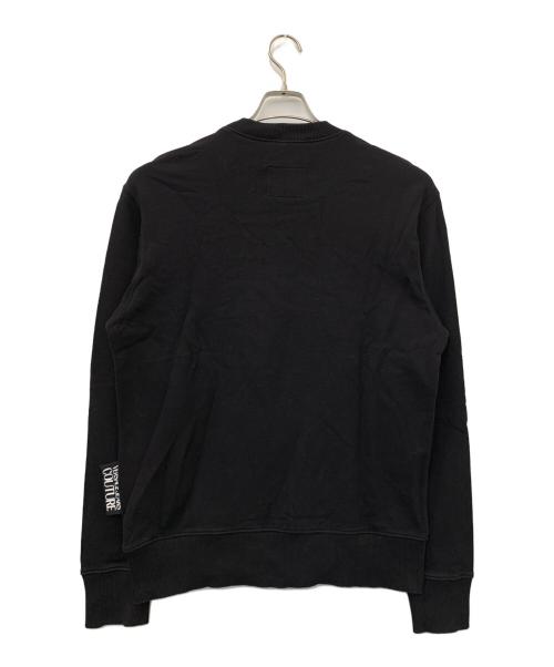 VERSACE JEANS COUTURE（ヴェルサーチ ジーンズクチュール）VERSACE JEANS COUTURE (ヴェルサーチ ジーンズクチュール) スウェット ブラック サイズ:Mの古着・服飾アイテム
