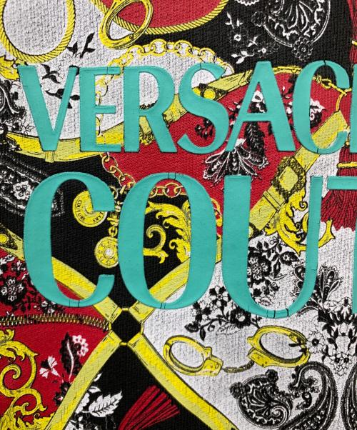 VERSACE JEANS COUTURE（ヴェルサーチ ジーンズクチュール）VERSACE JEANS COUTURE (ヴェルサーチ ジーンズクチュール) スウェット ブラック サイズ:Mの古着・服飾アイテム