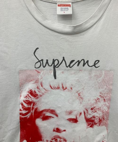 SUPREME（シュプリーム）Supreme (シュプリーム) Madonna Tee ホワイト サイズ:Lの古着・服飾アイテム