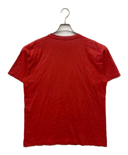 CELINE（セリーヌ）CELINE (セリーヌ) ルーズロゴTシャツ レッド サイズ:Sの古着・服飾アイテム