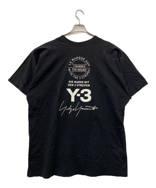 Y-3（ワイスリー）Y-3 (ワイスリー) 半袖カットソー ブラック サイズ:XLの古着・服飾アイテム