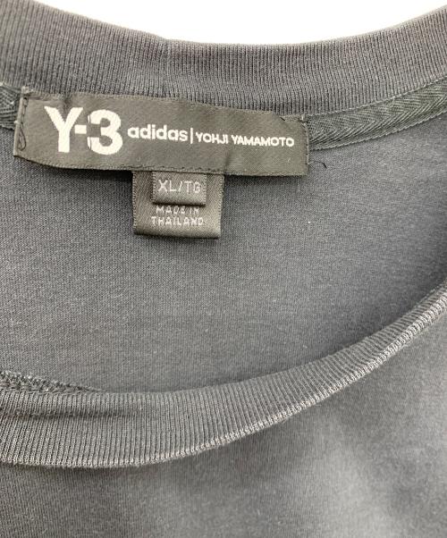 Y-3（ワイスリー）Y-3 (ワイスリー) 半袖カットソー ブラック サイズ:XLの古着・服飾アイテム