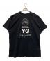 Y-3 (ワイスリー) 半袖カットソー ブラック サイズ:XL：4000円
