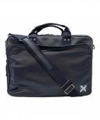 LUGGAGE LABELラゲッジ レーベル）の古着「2WAYブリーフケース」｜ネイビー