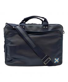 LUGGAGE LABEL（ラゲッジ レーベル）の古着「2WAYブリーフケース」｜ネイビー