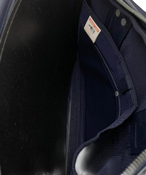 LUGGAGE LABEL（ラゲッジ レーベル）LUGGAGE LABEL (ラゲッジ レーベル) 2WAYブリーフケース ネイビーの古着・服飾アイテム