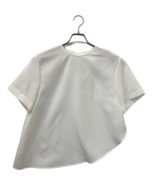 ADORE（アドーア）ADORE (アドーア) ドライポプリンブラウス ホワイト サイズ:38の古着・服飾アイテム