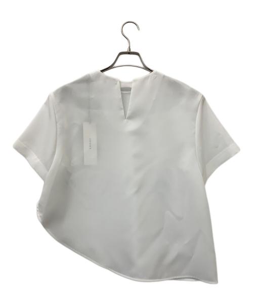 ADORE（アドーア）ADORE (アドーア) ドライポプリンブラウス ホワイト サイズ:38の古着・服飾アイテム