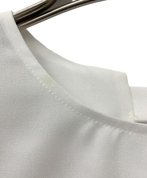 ADORE（アドーア）ADORE (アドーア) ドライポプリンブラウス ホワイト サイズ:38の古着・服飾アイテム
