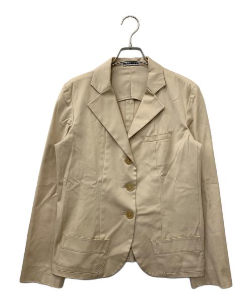 JIL SANDER（ジルサンダー）JIL SANDER (ジルサンダー) 3Bジャケット ベージュ サイズ:38の古着・服飾アイテム