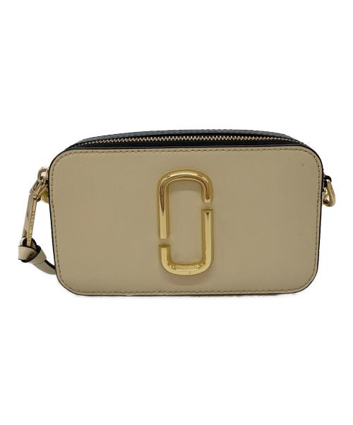 MARC JACOBS（マークジェイコブス）MARC JACOBS (マークジェイコブス) ショルダーバッグ ベージュ×ブラックの古着・服飾アイテム