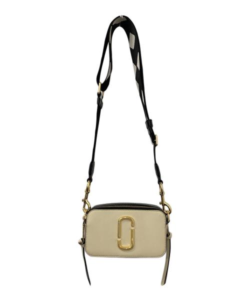 MARC JACOBS（マークジェイコブス）MARC JACOBS (マークジェイコブス) ショルダーバッグ ベージュ×ブラックの古着・服飾アイテム