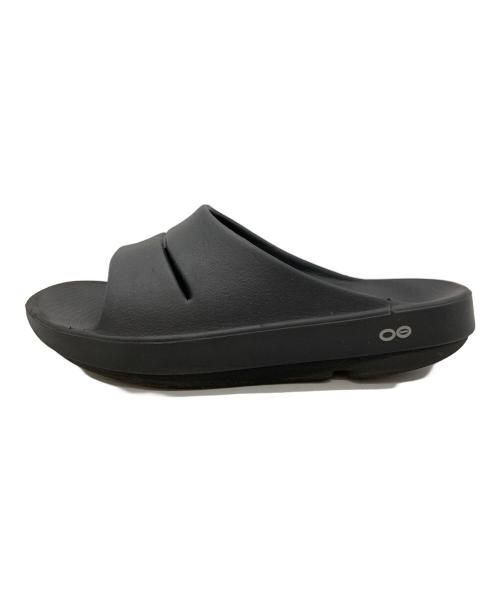 OOFOS（ウーフォス）OOFOS (ウーフォス) リカバリーサンダル ブラック サイズ:EU41の古着・服飾アイテム