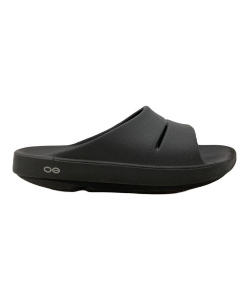 OOFOS（ウーフォス）OOFOS (ウーフォス) リカバリーサンダル ブラック サイズ:EU41の古着・服飾アイテム