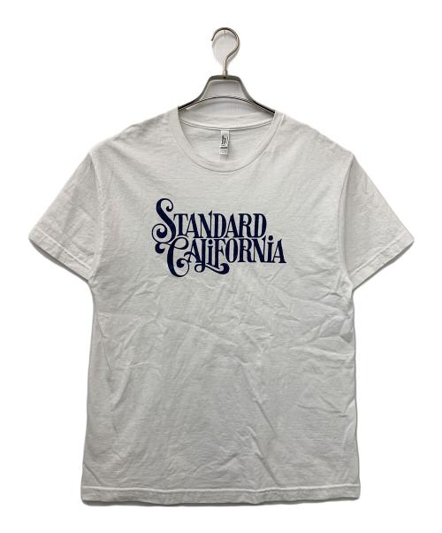 STANDARD CALIFORNIA（スタンダードカリフォルニア）STANDARD CALIFORNIA (スタンダードカリフォルニア) 半袖カットソー ホワイト サイズ:Lの古着・服飾アイテム