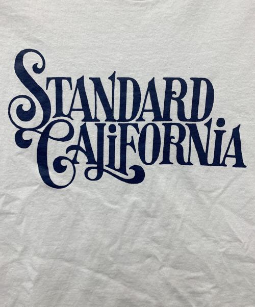 STANDARD CALIFORNIA（スタンダードカリフォルニア）STANDARD CALIFORNIA (スタンダードカリフォルニア) 半袖カットソー ホワイト サイズ:Lの古着・服飾アイテム
