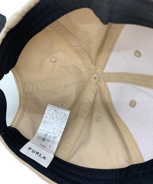 FURLA（フルラ）FURLA (フルラ) キャップ ベージュの古着・服飾アイテム