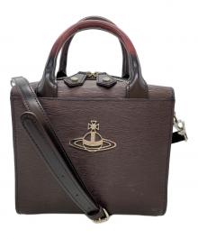 Vivienne Westwood（ヴィヴィアンウエストウッド）の古着「2WAYショルダーバッグ」｜ワインレッド