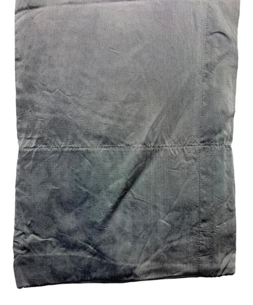 YOHJI YAMAMOTO（ヨウジヤマモト）YOHJI YAMAMOTO (ヨウジヤマモト) サテンパンツ グレー サイズ:SSの古着・服飾アイテム