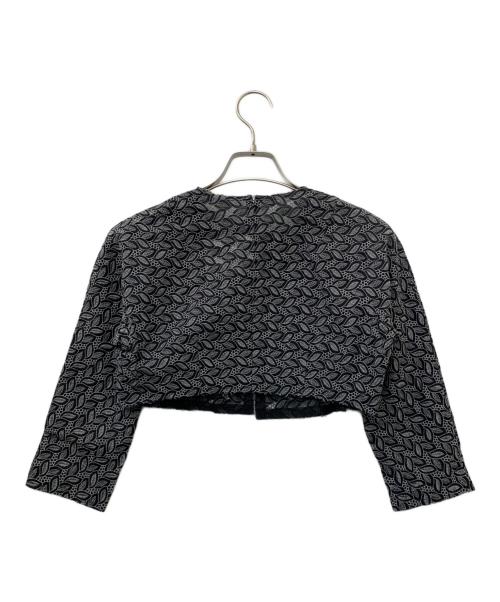 COMME des GARCONS（コムデギャルソン）COMME des GARCONS (コムデギャルソン) 90's リーフレースボレロカーディガン グレー サイズ:Sの古着・服飾アイテム