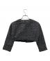 COMME des GARCONS (コムデギャルソン) 90's リーフレースボレロカーディガン グレー サイズ:S：12000円