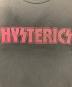 中古・古着 Hysteric Glamour (ヒステリックグラマー) ラメロゴTシャツ ブラック サイズ:FREE：6000円