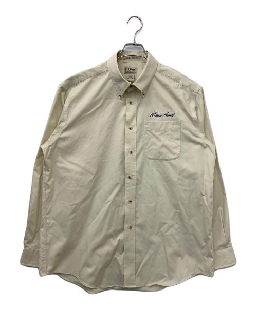 L.L.Bean（エルエルビーン）L.L.Bean (エルエルビーン) ロングスリーブシャツ アイボリー サイズ:Lの古着・服飾アイテム