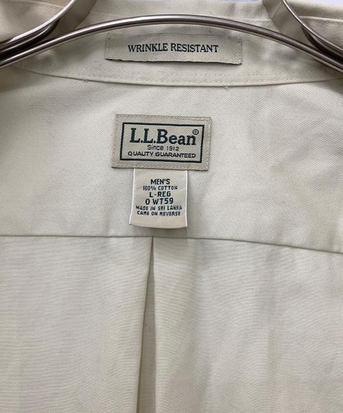 L.L.Bean（エルエルビーン）L.L.Bean (エルエルビーン) ロングスリーブシャツ アイボリー サイズ:Lの古着・服飾アイテム