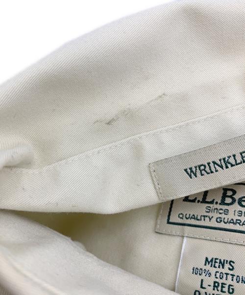 L.L.Bean（エルエルビーン）L.L.Bean (エルエルビーン) ロングスリーブシャツ アイボリー サイズ:Lの古着・服飾アイテム