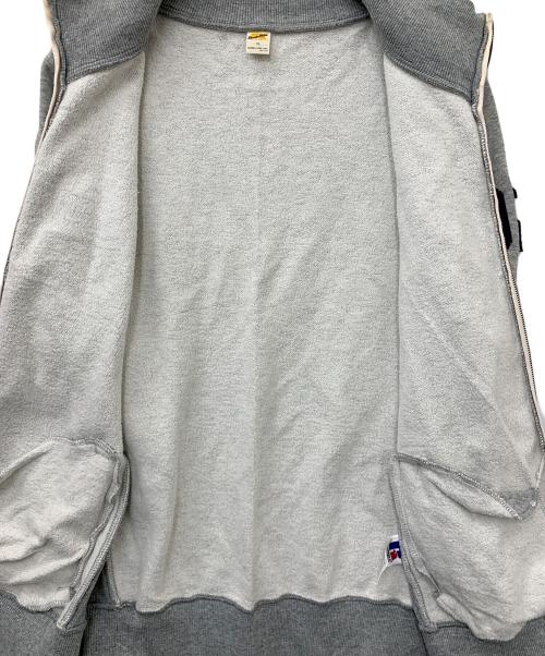 RUSSELL ATHLETIC（ラッセルアスレチック）RUSSELL ATHLETIC (ラッセルアスレチック) ジップアップスウェット グレー サイズ:XLの古着・服飾アイテム