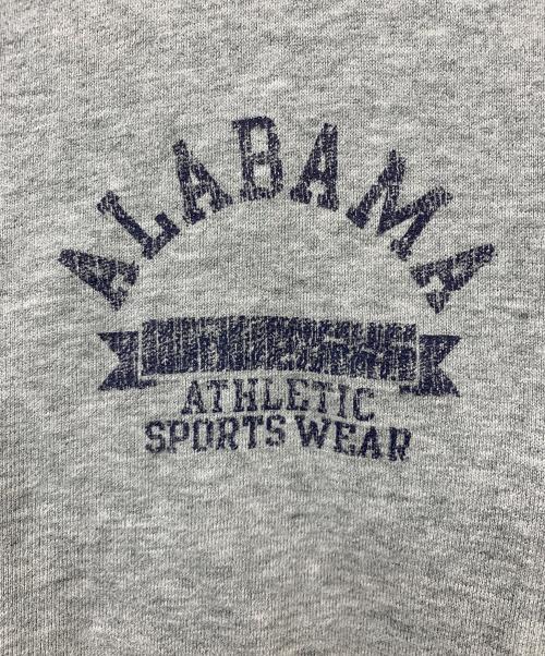 RUSSELL ATHLETIC（ラッセルアスレチック）RUSSELL ATHLETIC (ラッセルアスレチック) ジップアップスウェット グレー サイズ:XLの古着・服飾アイテム