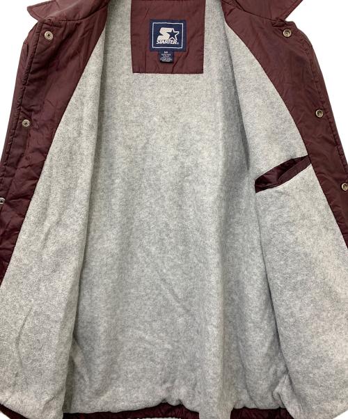STARTER（スターター）STARTER (スターター) ナイロンジャケット バーガンディー サイズ:Mの古着・服飾アイテム
