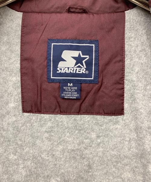 STARTER（スターター）STARTER (スターター) ナイロンジャケット バーガンディー サイズ:Mの古着・服飾アイテム