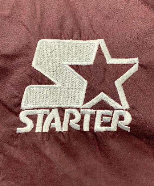 STARTER（スターター）STARTER (スターター) ナイロンジャケット バーガンディー サイズ:Mの古着・服飾アイテム