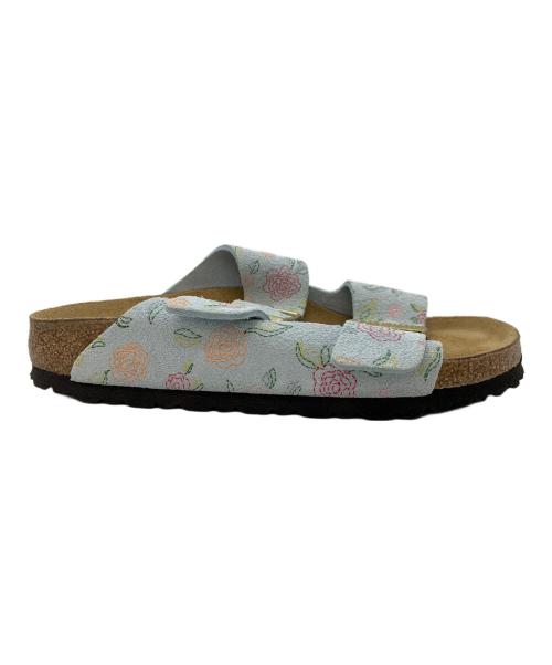 BIRKENSTOCK（ビルケンシュトック）BIRKENSTOCK (ビルケンシュトック) URBAN RESEARCH (アーバンリサーチ) サンダル ブルー サイズ:24の古着・服飾アイテム