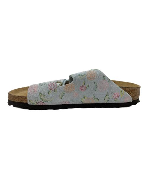 BIRKENSTOCK（ビルケンシュトック）BIRKENSTOCK (ビルケンシュトック) URBAN RESEARCH (アーバンリサーチ) サンダル ブルー サイズ:24の古着・服飾アイテム