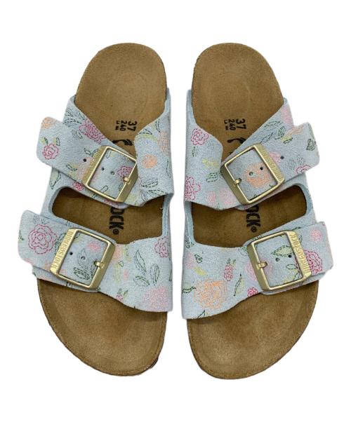 BIRKENSTOCK（ビルケンシュトック）BIRKENSTOCK (ビルケンシュトック) URBAN RESEARCH (アーバンリサーチ) サンダル ブルー サイズ:24の古着・服飾アイテム