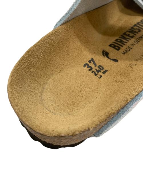 BIRKENSTOCK（ビルケンシュトック）BIRKENSTOCK (ビルケンシュトック) URBAN RESEARCH (アーバンリサーチ) サンダル ブルー サイズ:24の古着・服飾アイテム