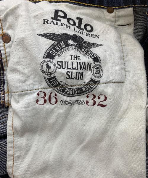 POLO RALPH LAUREN（ポロ・ラルフローレン）POLO RALPH LAUREN (ポロ・ラルフローレン) デニムパンツ インディゴ サイズ:36×32の古着・服飾アイテム