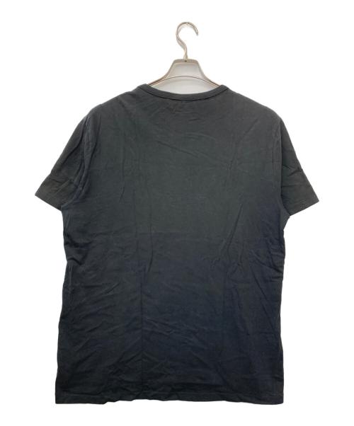 POLO RALPH LAUREN（ポロ・ラルフローレン）POLO RALPH LAUREN (ポロ・ラルフローレン) 刺繍半袖カットソー ブラック サイズ:XLの古着・服飾アイテム