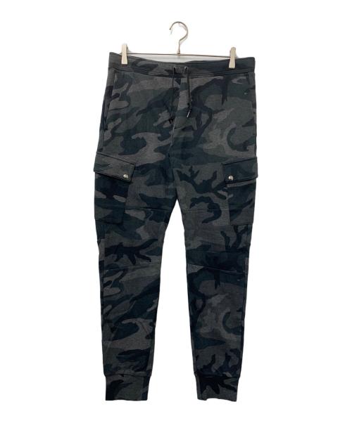 POLO RALPH LAUREN（ポロ・ラルフローレン）POLO RALPH LAUREN (ポロ・ラルフローレン) カーゴスウェットパンツ ブラック サイズ:Lの古着・服飾アイテム
