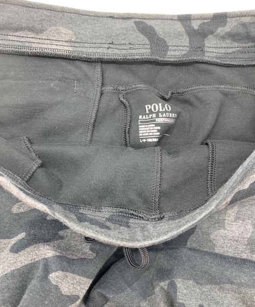 POLO RALPH LAUREN（ポロ・ラルフローレン）POLO RALPH LAUREN (ポロ・ラルフローレン) カーゴスウェットパンツ ブラック サイズ:Lの古着・服飾アイテム