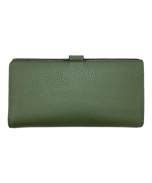 Kate Spade（ケイトスペード）Kate Spade (ケイトスペード) 長財布 グリーンの古着・服飾アイテム
