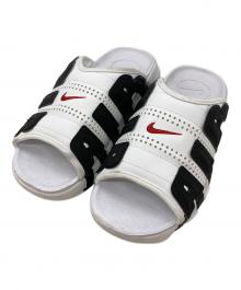 NIKE（ナイキ）の古着「Nike Air More Uptempo Slide "White and Black"」｜ブラック×ホワイト