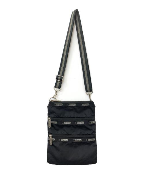 LeSportsac（レスポートサック）LeSportsac (レスポートサック) ショルダーバッグ ブラックの古着・服飾アイテム